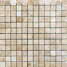 Cappuccino Marble 1″x1″ Polished Mosaic