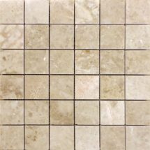 Cappuccino Marble 2″x2″ Polished Mosaic