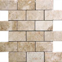 Cappuccino Marble 2″x4″ Polished Mosaic
