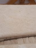 Ivory travertine 16x24x2 bullnose pool coping