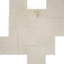 Aegean Pearl Marble French Pattern Paver